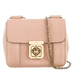 Chloe Elsie Small Bag Cream Leather